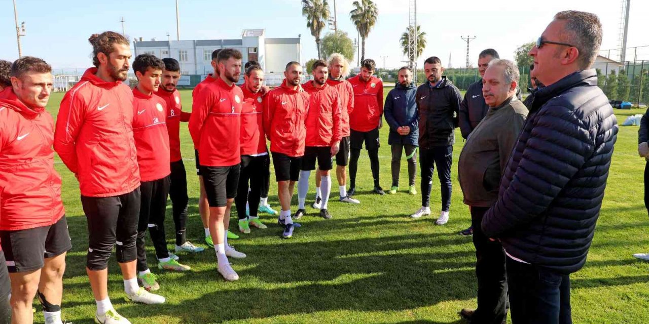 Başkan Yalçın’dan Talasgücü’ne moral ziyareti