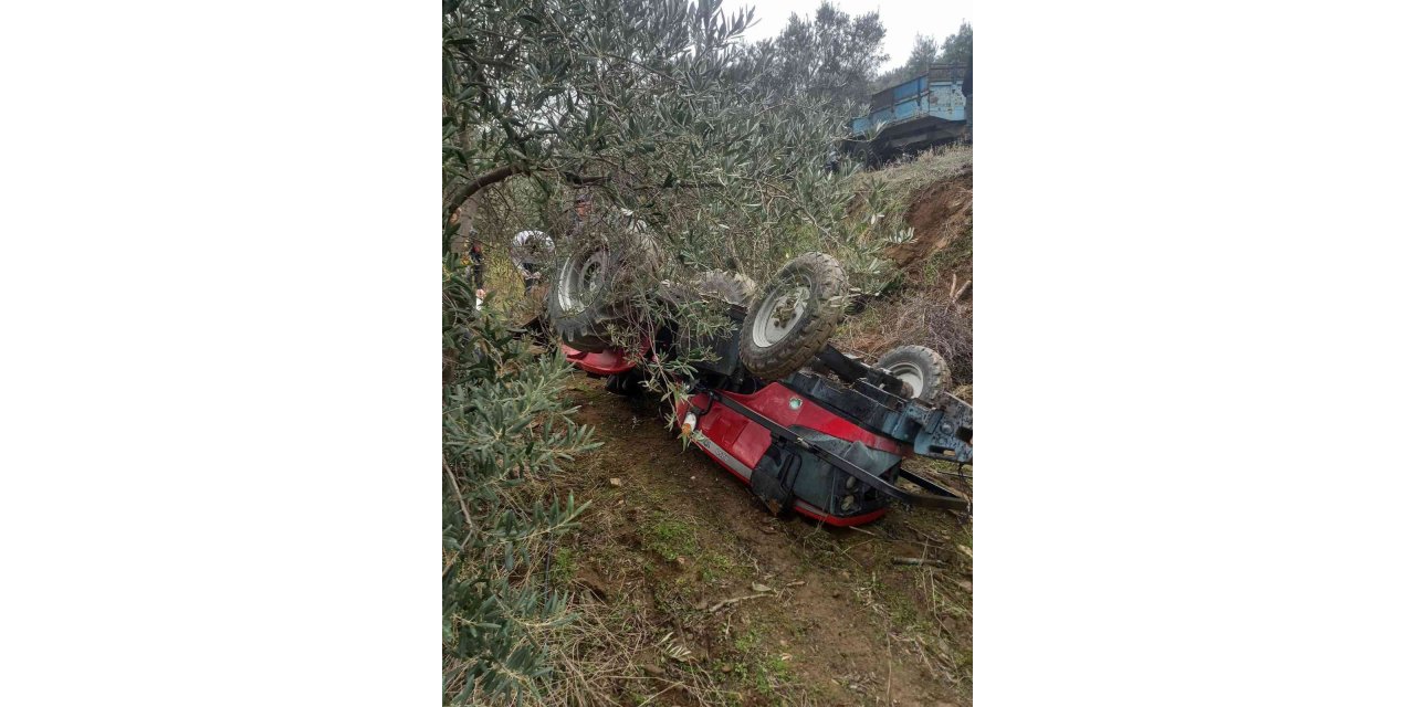 Kuyucak’ta traktör kazası: 1 ölü