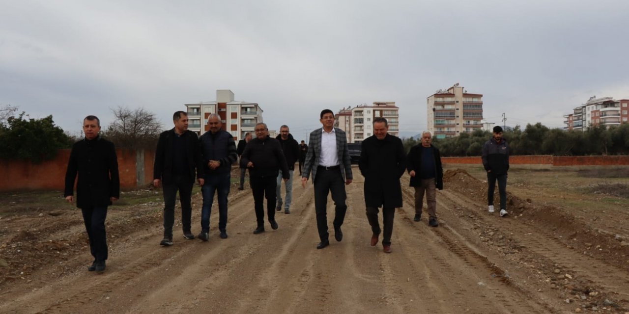 Nazilli’de yol sorunları çözüme kavuşuyor