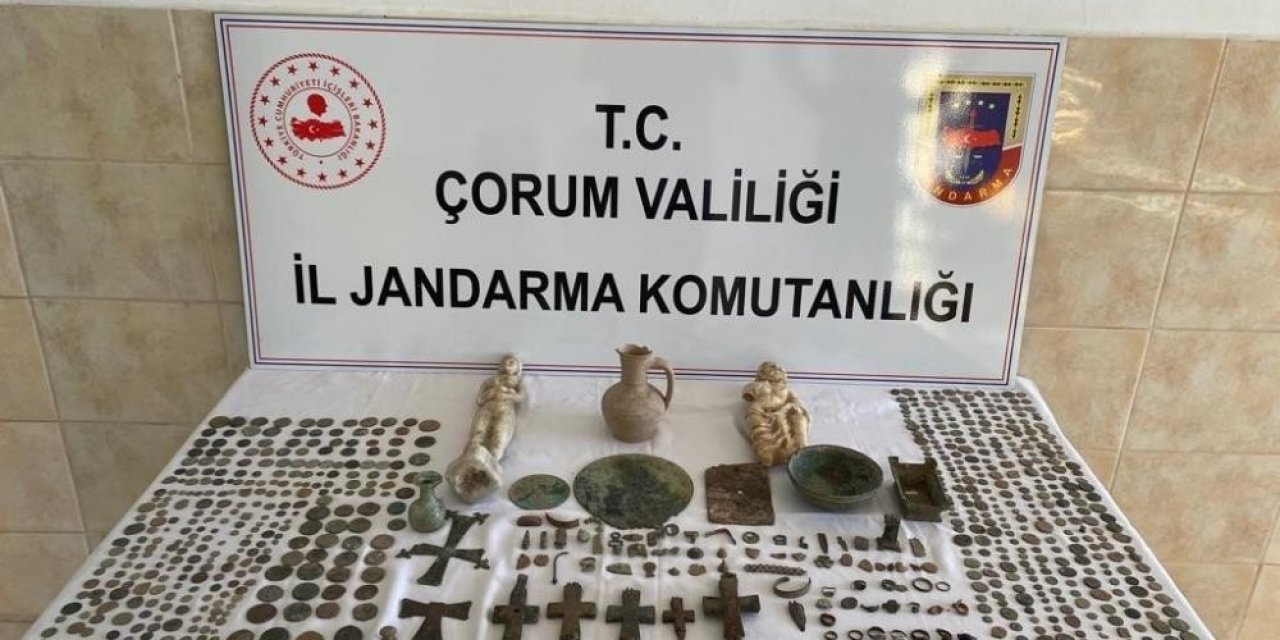Tarihe sahip çıkan jandarma 774 tarihi eseri müzeye kazandırdı