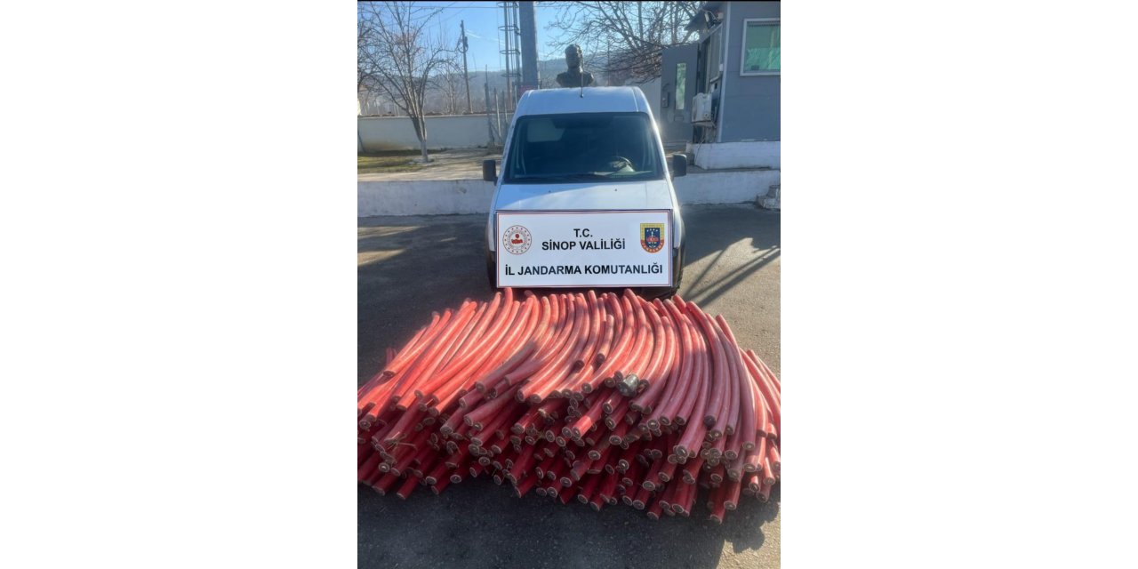 Şantiyeden 1,5 milyon liralık bakır kablo çalan 6 kişi yakalandı