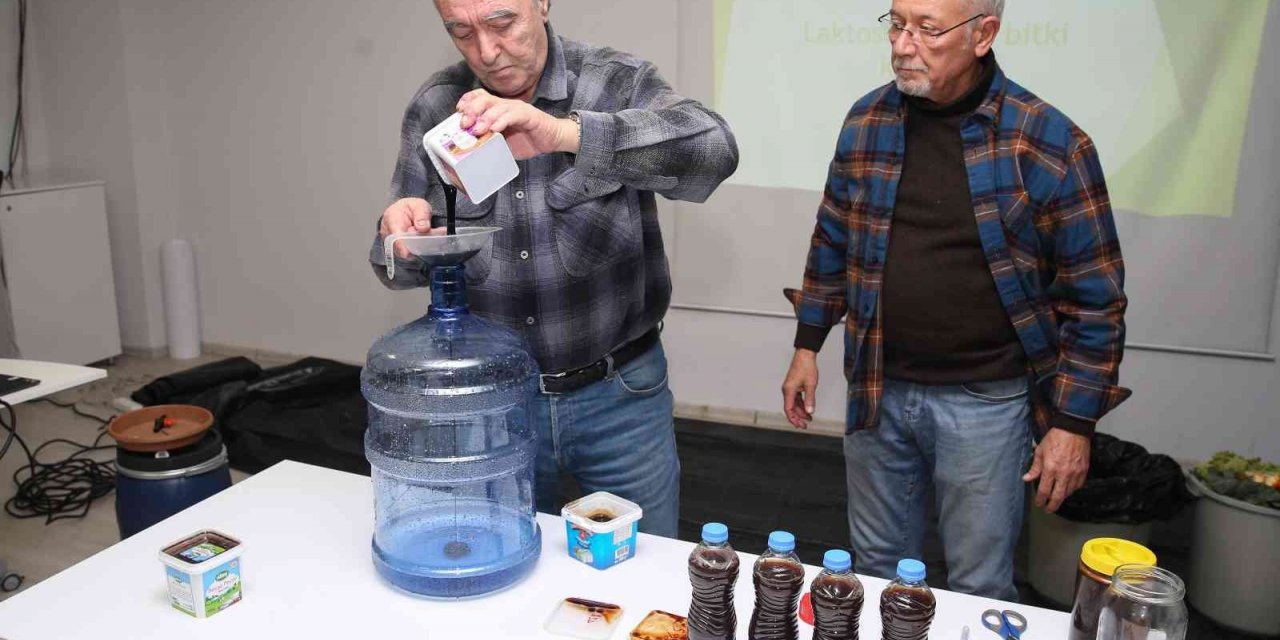 Bokaşi kompostu yapımını öğrendiler