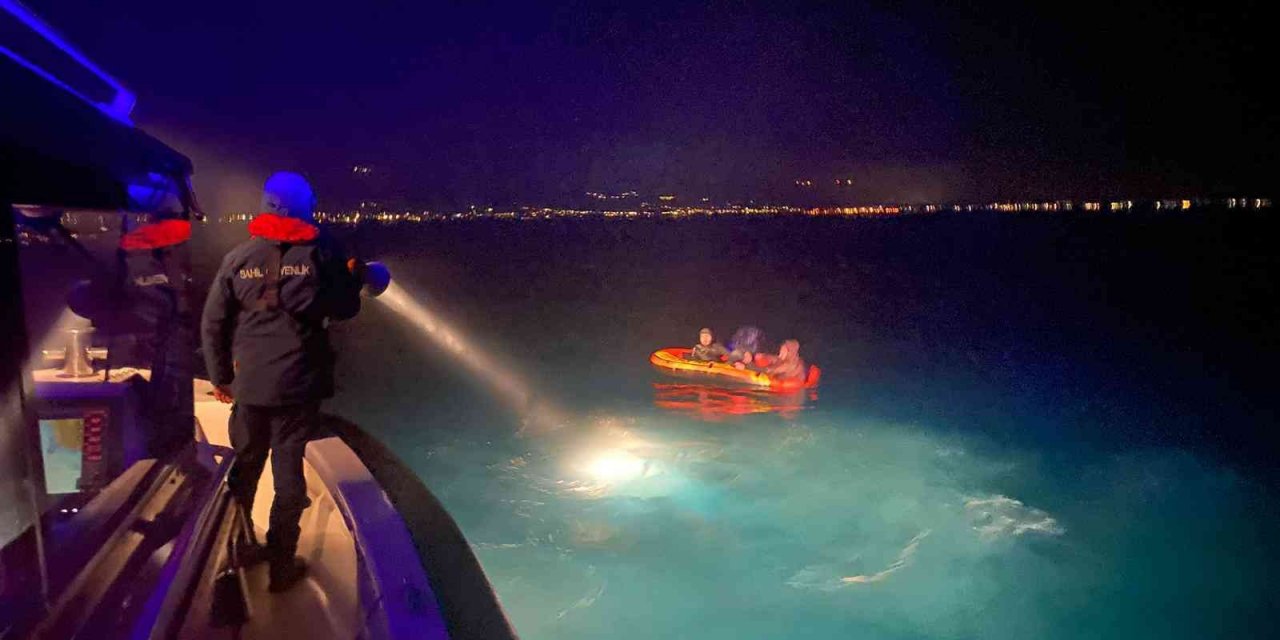 Marketten alınan botla umuda yolculuk