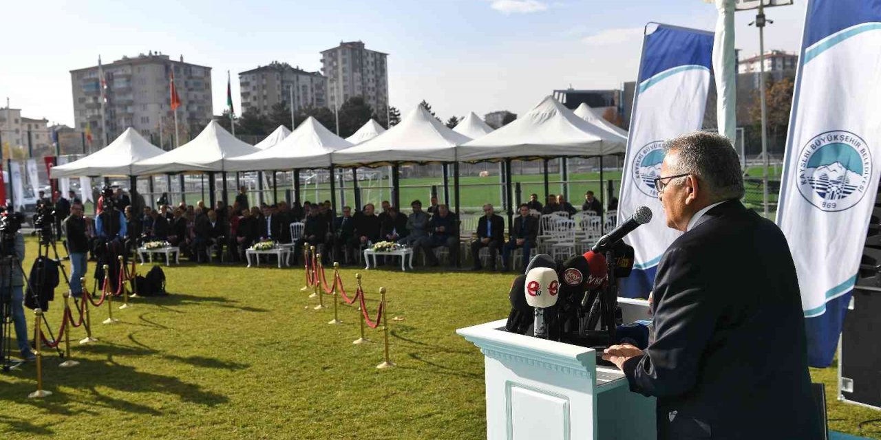 Büyükkılıç’tan 2022’de amatör spora 4 milyon TL’lik destek