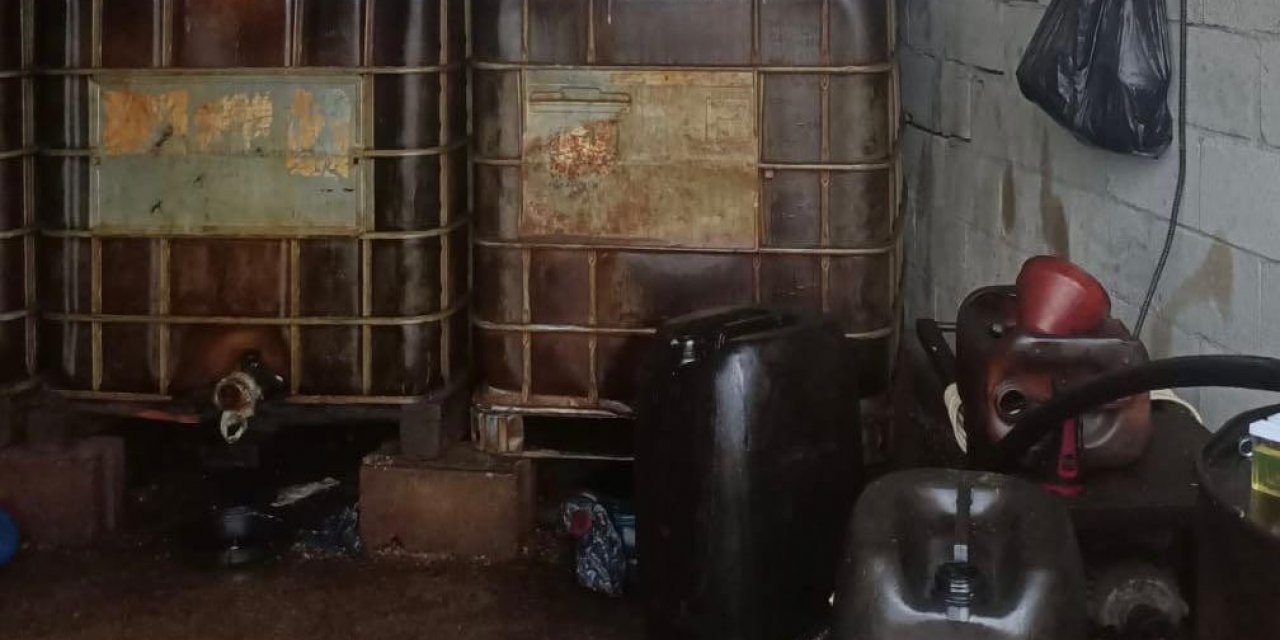 Hatay’da 4 ton kaçak akaryakıt ele geçirildi