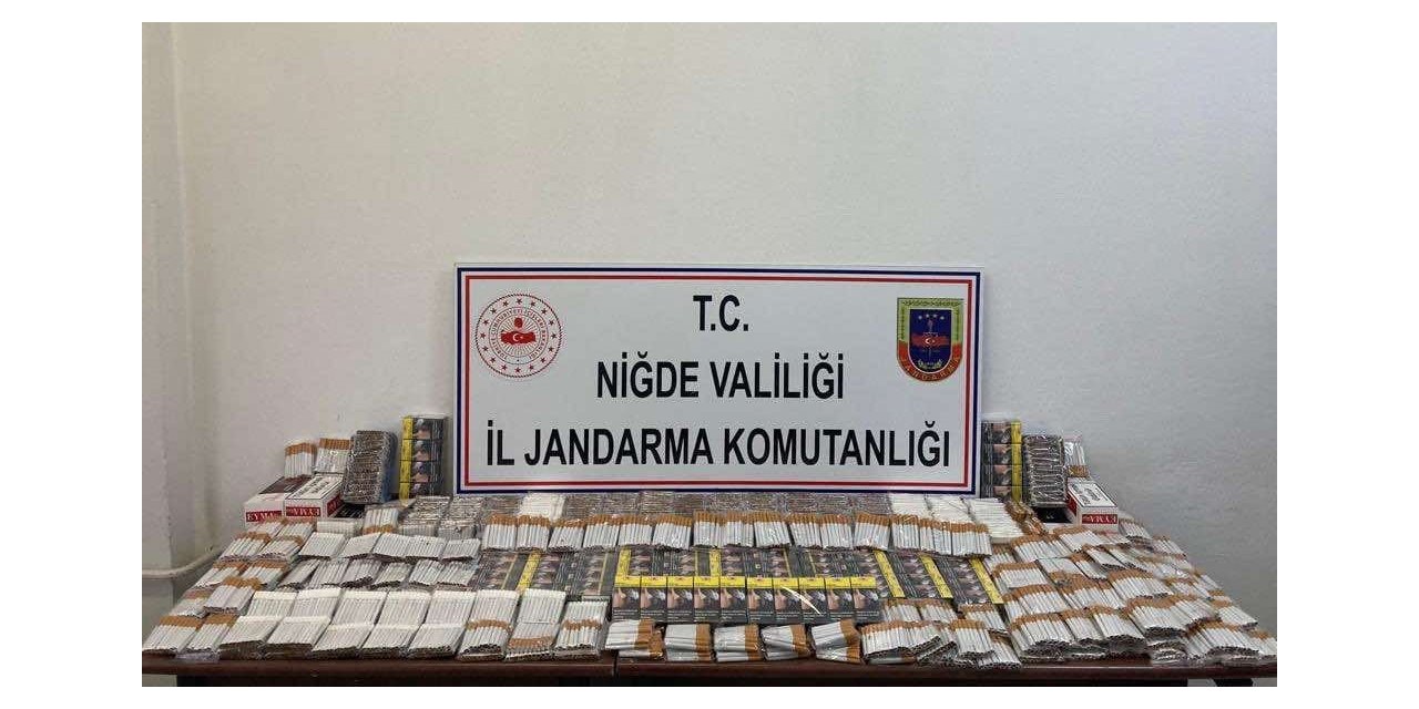 Jandarmadan makaron operasyonu