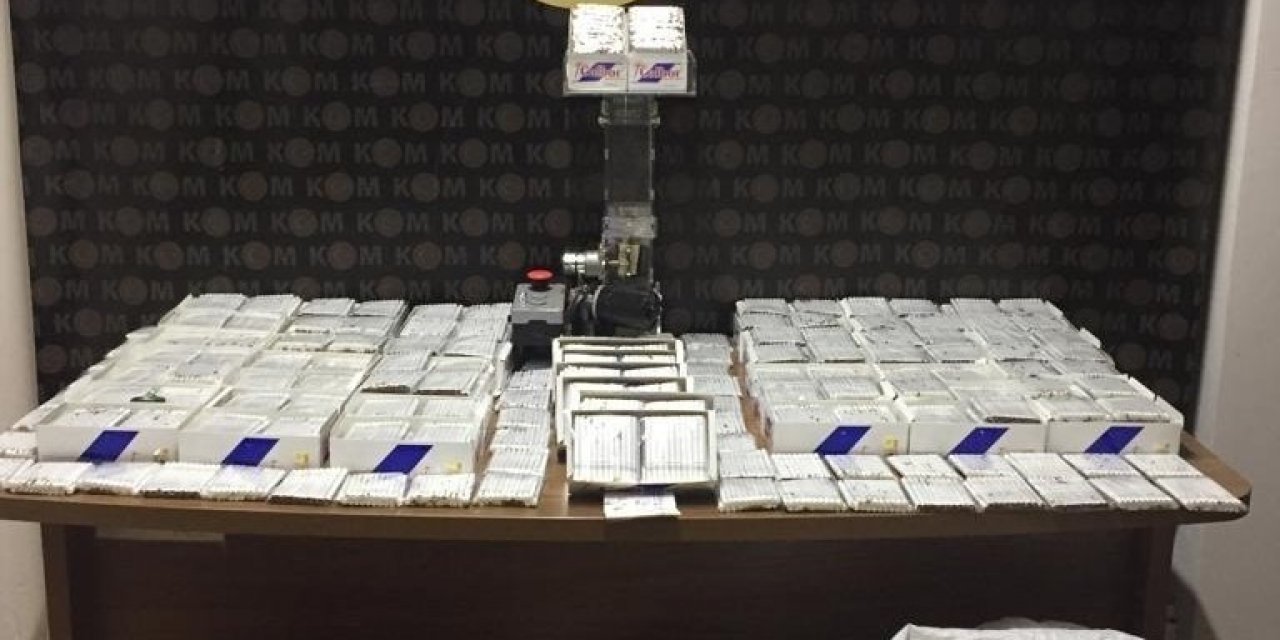 Malatya’da kaçakçılık operasyonu