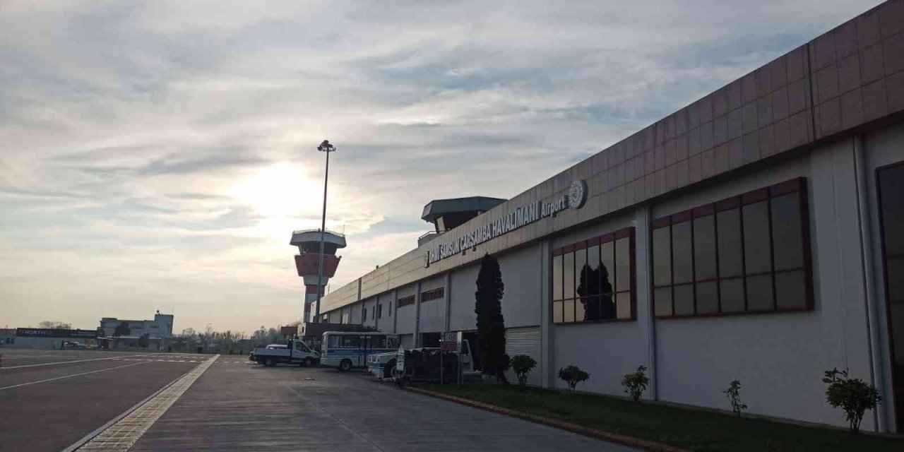 Samsun-Çarşamba Havalimanı’ndan 1 milyon 228 bin yolcuya hizmet