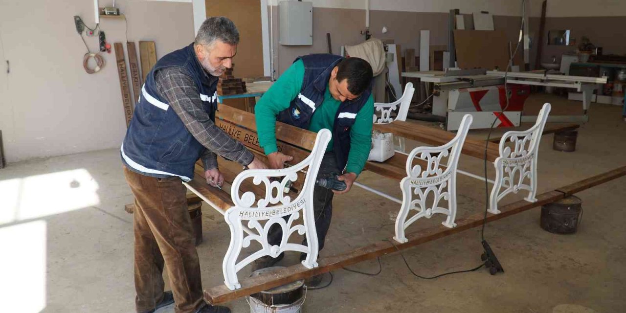 Haliliye’de atölyeler üretiyor, tasarruf ediliyor