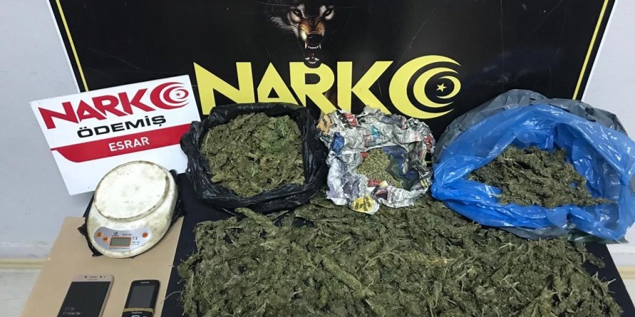 Ödemiş polisinden uyuşturucu operasyonu: 2 tutuklama