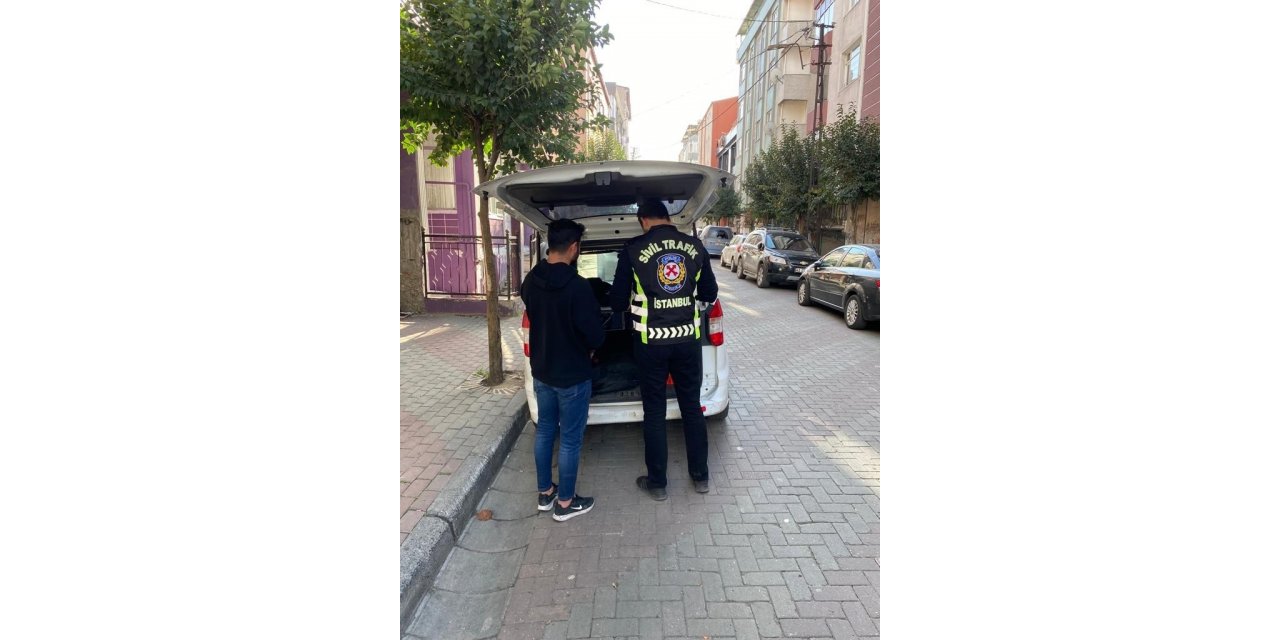 Başakşehir’de ambulansa yol vermeyen sürücü yakalandı