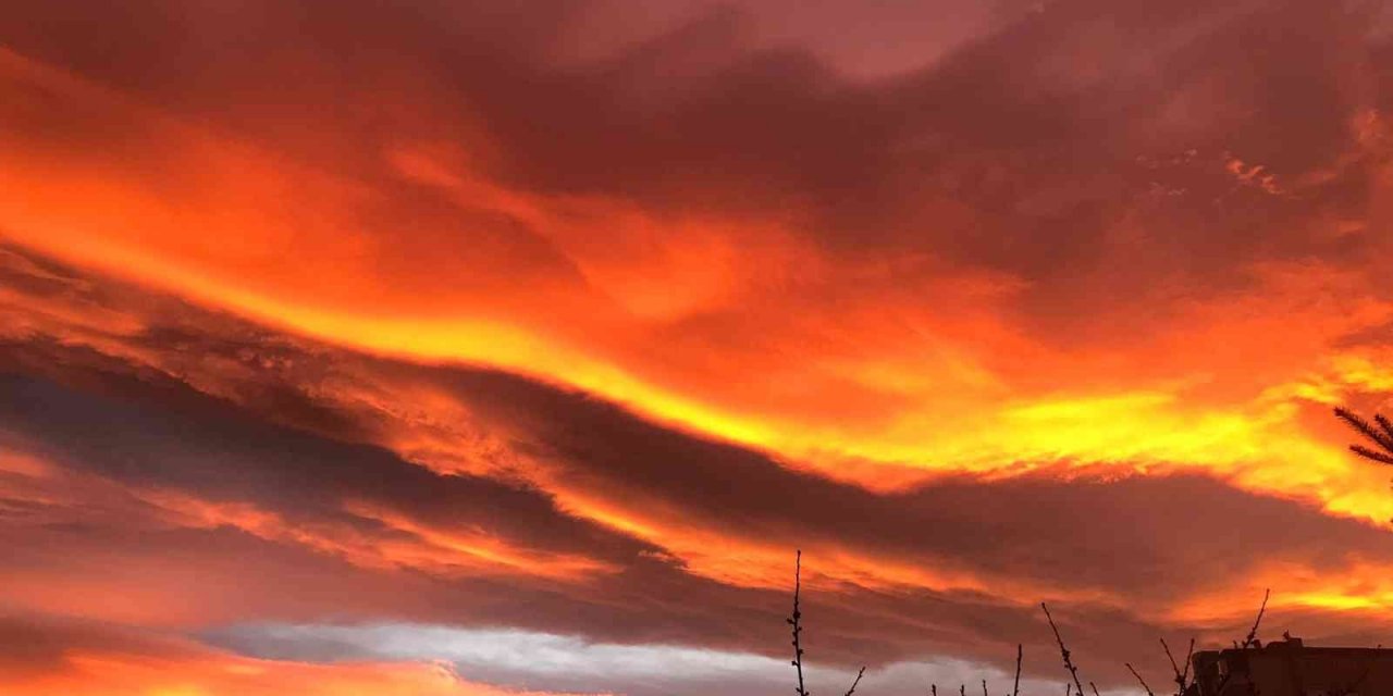 Bilecik’te muhteşem doğa olayı