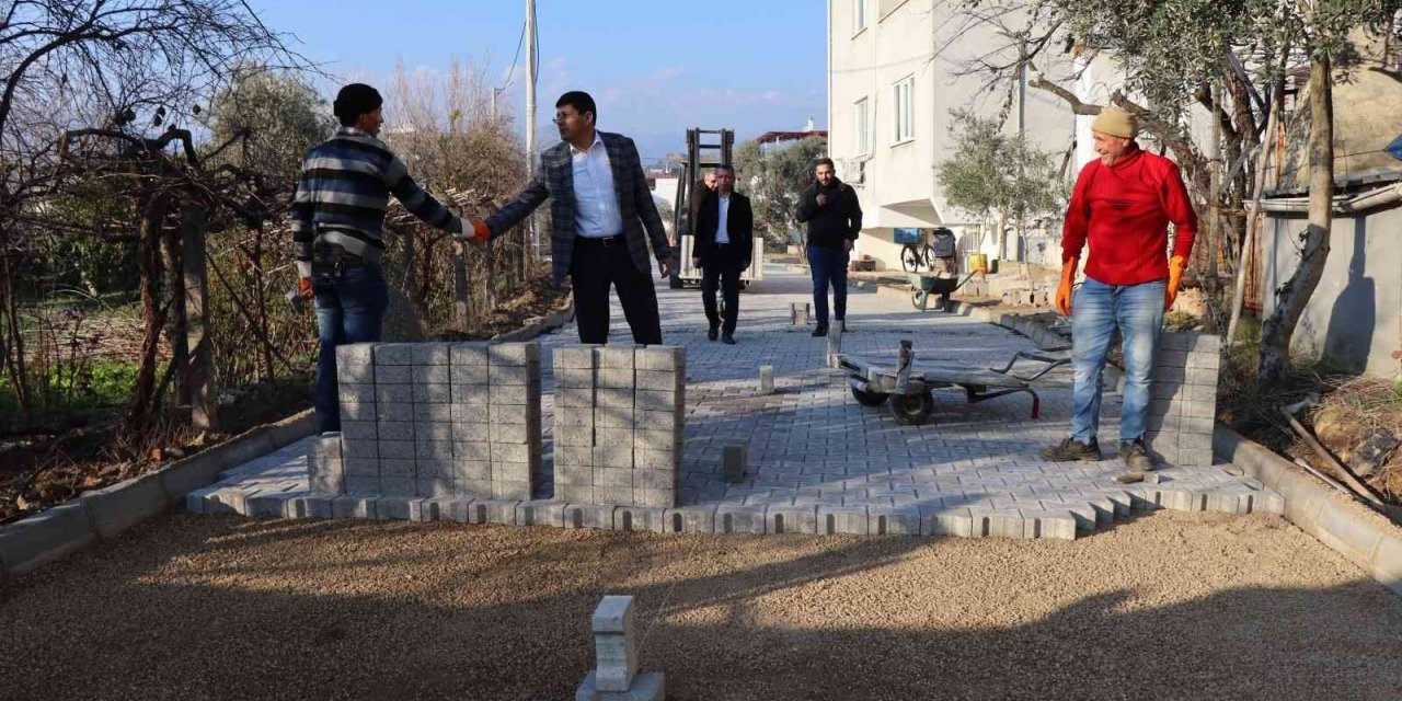 Nazilli Belediyesi 1 ayda 75 bin metrekare yol çalışması gerçekleştirdi
