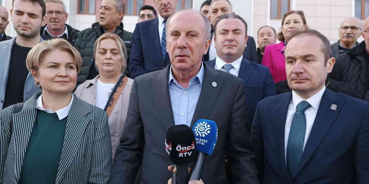 Muharrem İnce’den Millet İttifakı’na çağrı