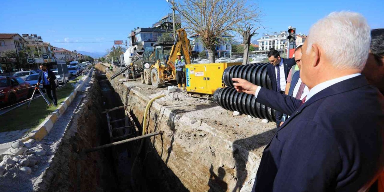 185 milyon TL’lik Hisarönü-Ovacık Kanalizasyon hattı tamamlandı