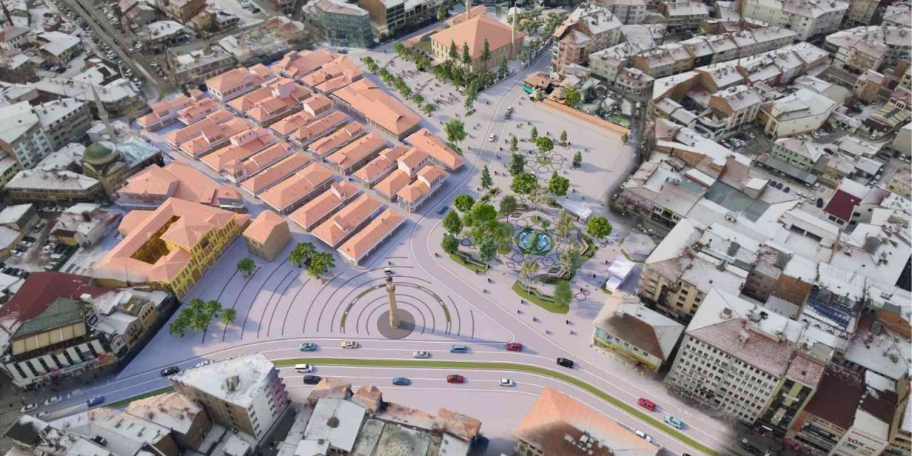 Tarihi meydan projesi için DOKAP’tan 6 milyon 750 bin TL hibe