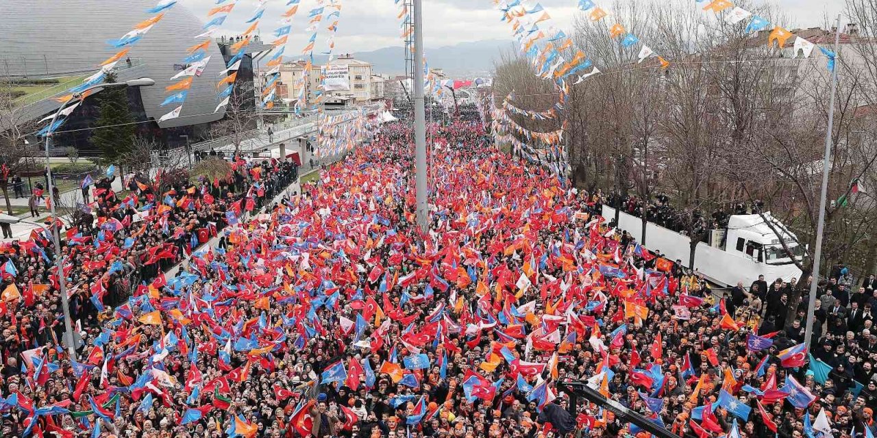 Cumhurbaşkanı Erdoğan’ın mitingi için yollara düzenleme