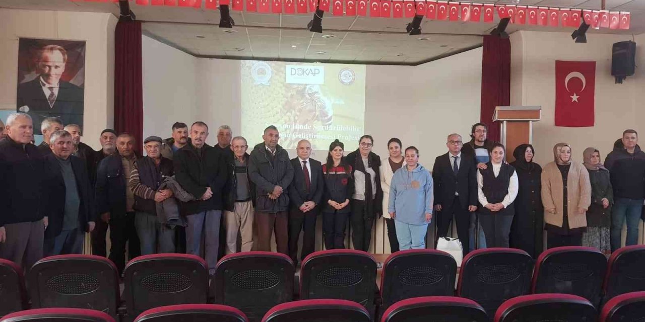 Arıcılara eğitim ve malzeme desteği