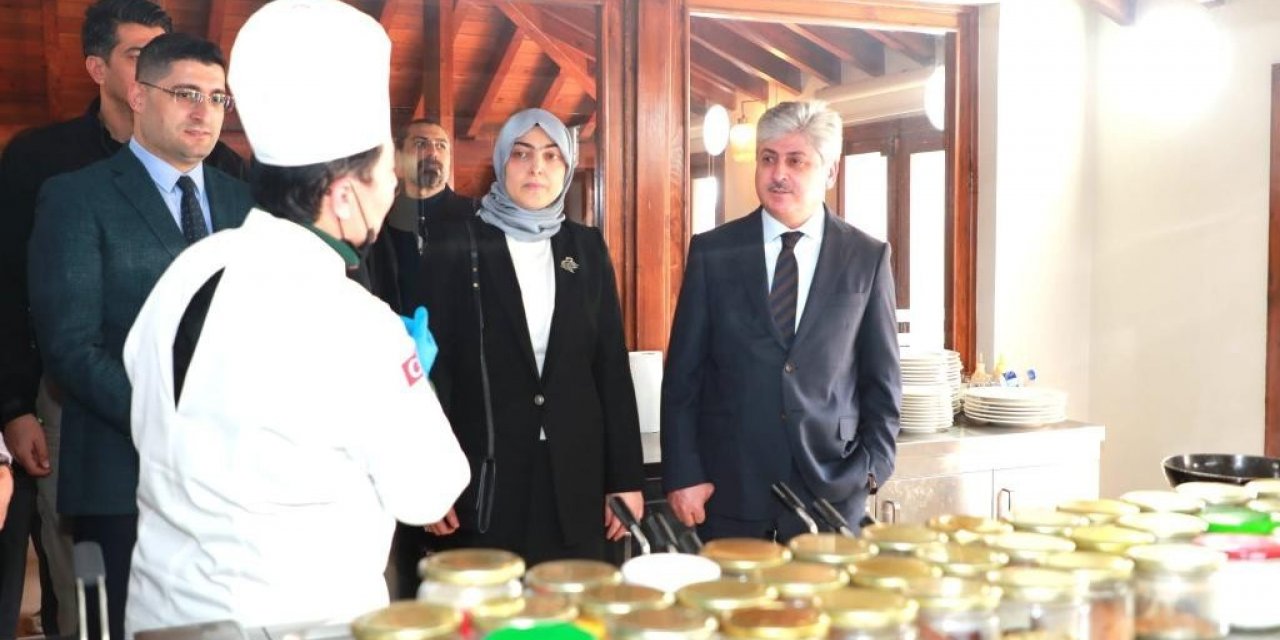 Doğan: "Kursiyerlerimiz Hatay’ın zengin mutfak lezzetlerini dünyaya tanıtacak"