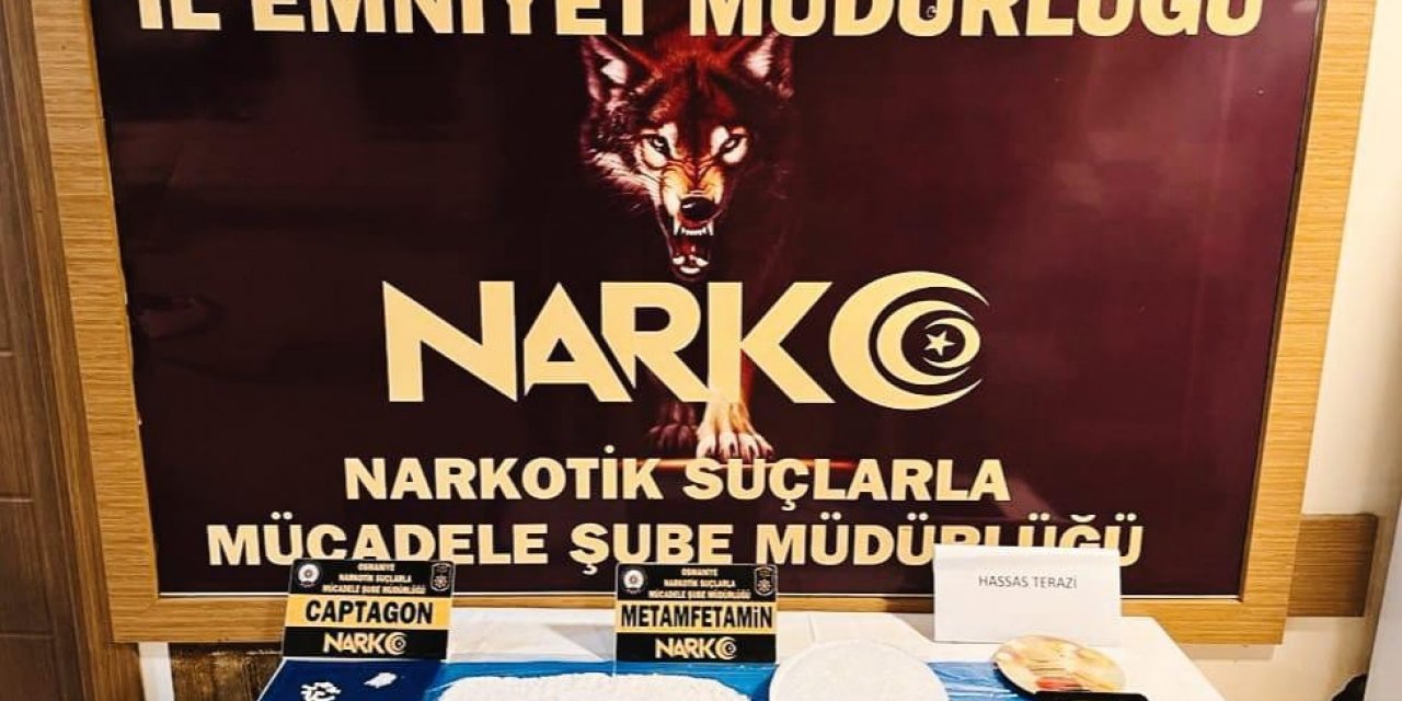 Evinde uyuşturucu üreten şüpheli yakalanıp tutuklandı