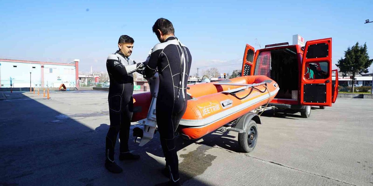 İtfaiye envanterine su altı arama kurtarma aracı