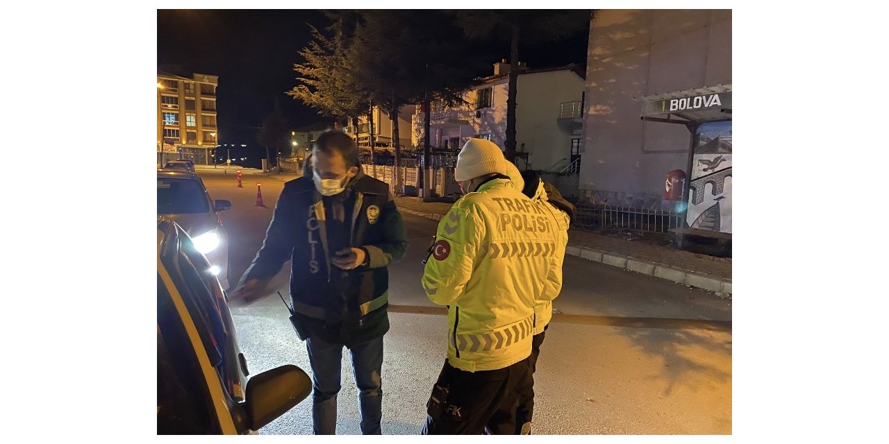 Afyon’da polis ekipleri denetimlerde göz açtırmadı