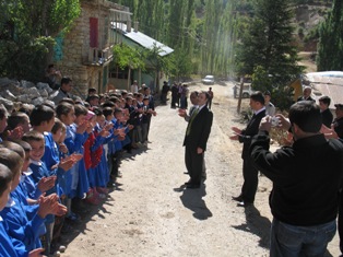 Yalınçevre İlköğretim Okulunun temeli törenle atıldı