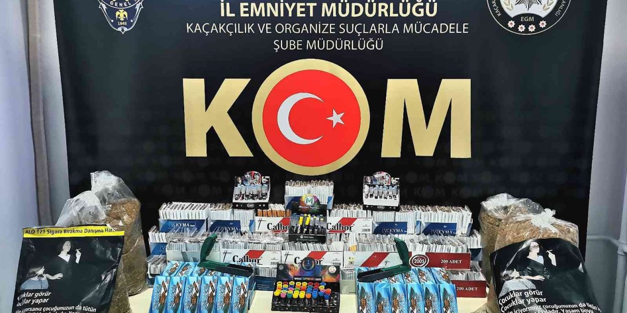 Bilecik’te kaçak tütün operasyonu