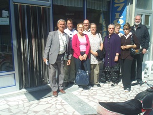 Finlandiyalı turistler Karapınar'a geldi