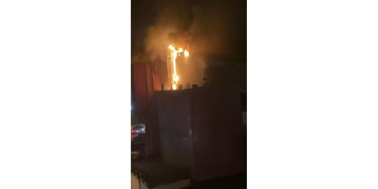 Alışveriş Merkezi’nde yangın