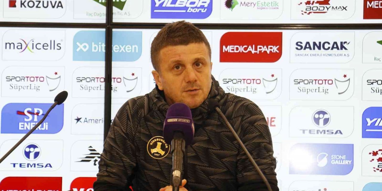 Hakan Keleş: ”Deplasmanda alınan bir puan bizim için iyi”