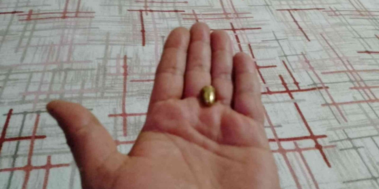 Yorgun mermi çocukların oynadığı bahçeye düştü