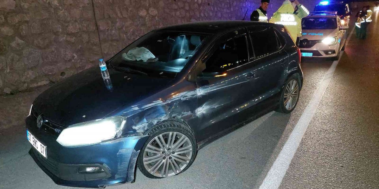 Samsun’da otomobil bariyere çarptı: 1 yaralı