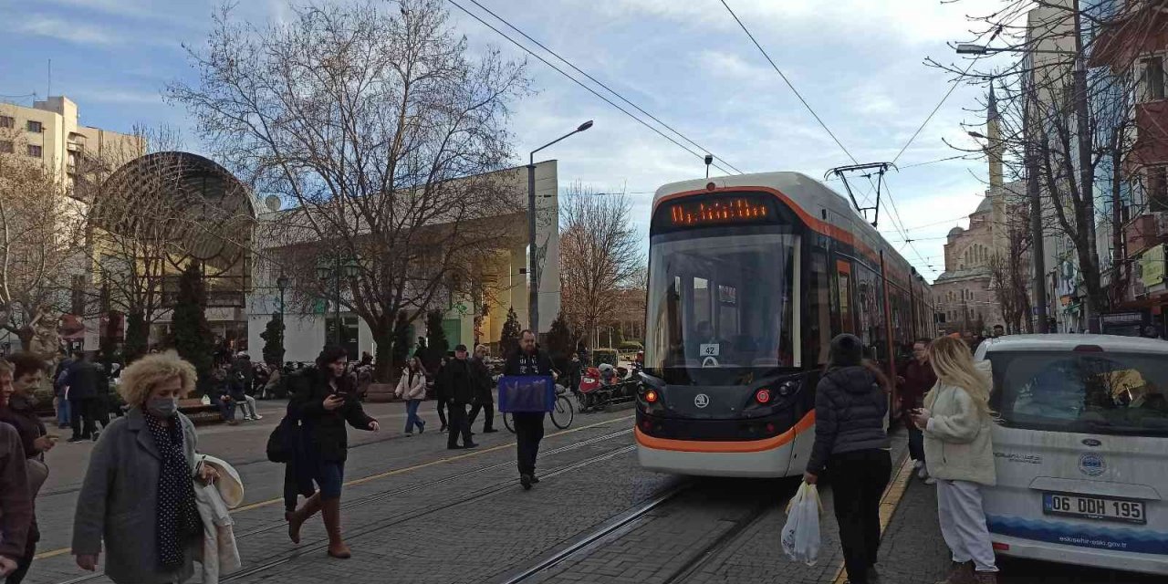 Eskişehir’de şaşırtan görüntü