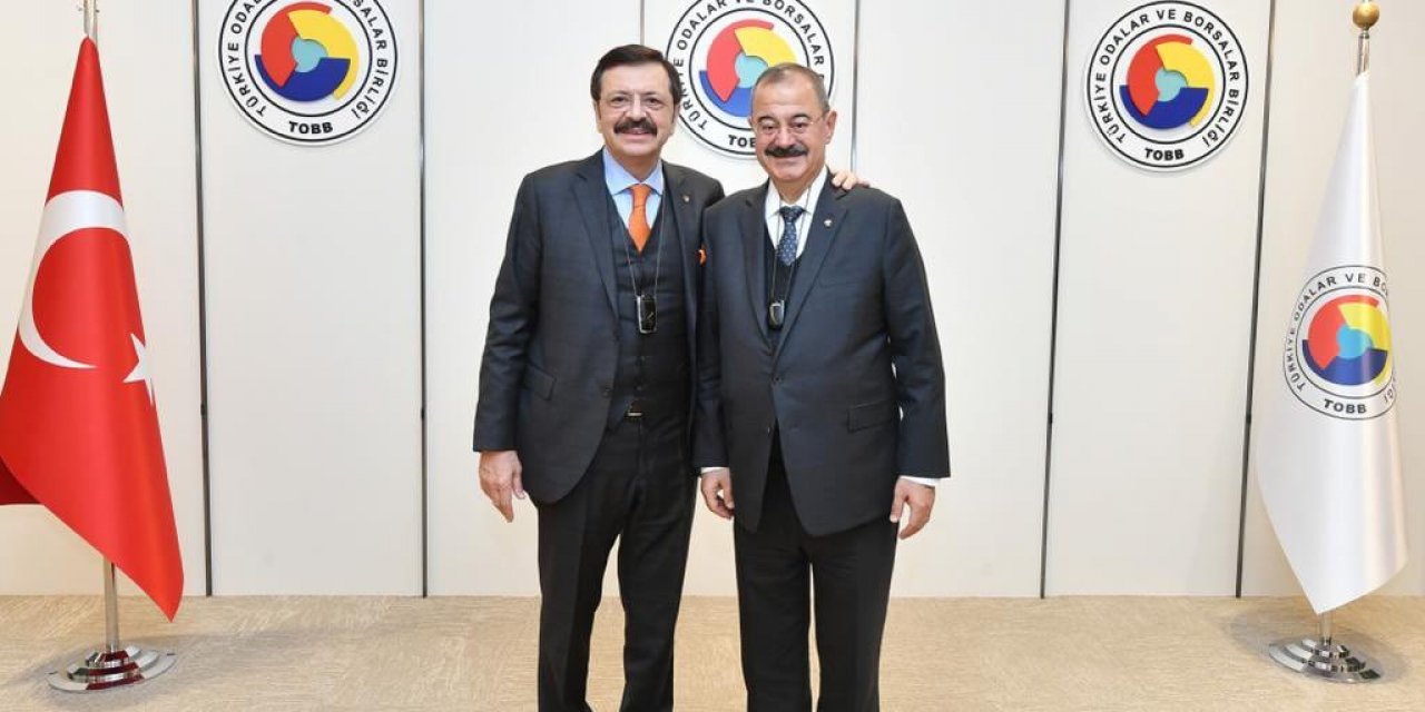 GSO’dan TOBB Başkanı Hisarcıklıoğlu’na ziyaret