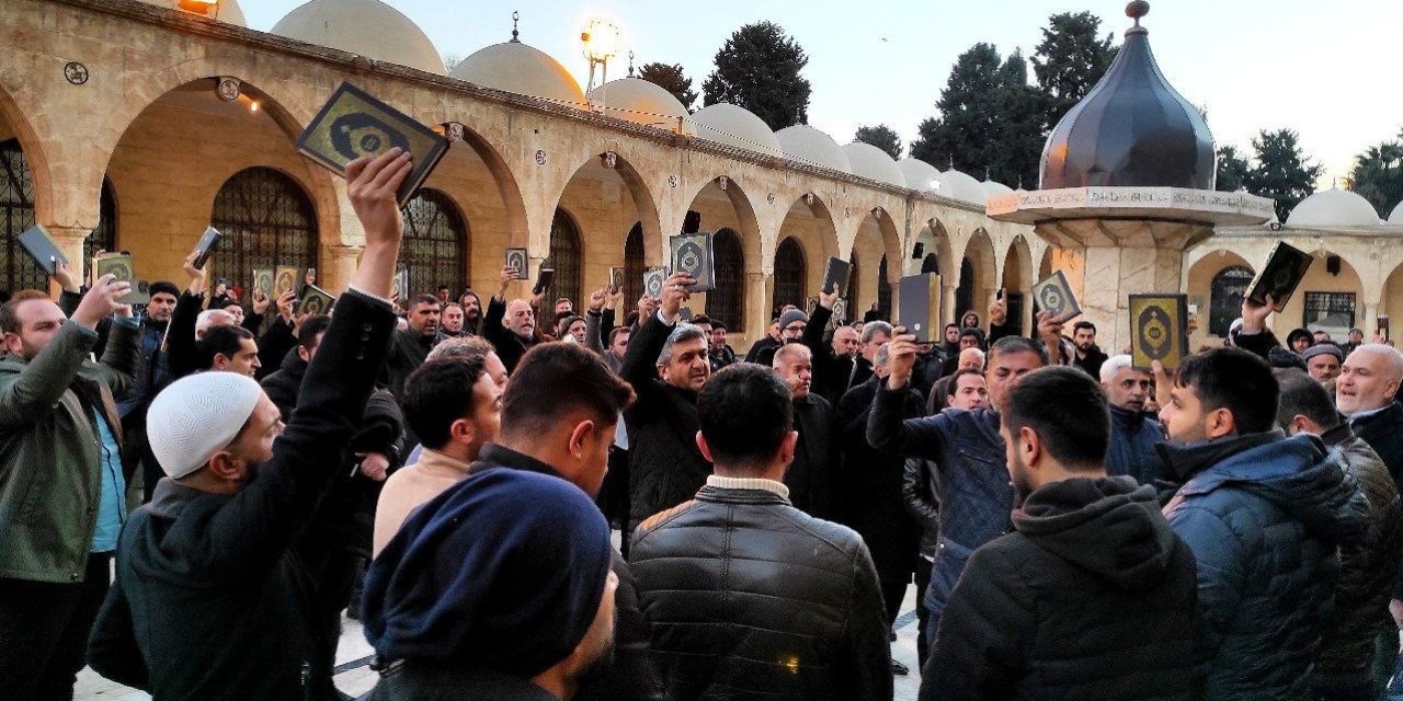 Kur’an-ı Kerim yakılmasına Şanlıurfa’dan sert tepki