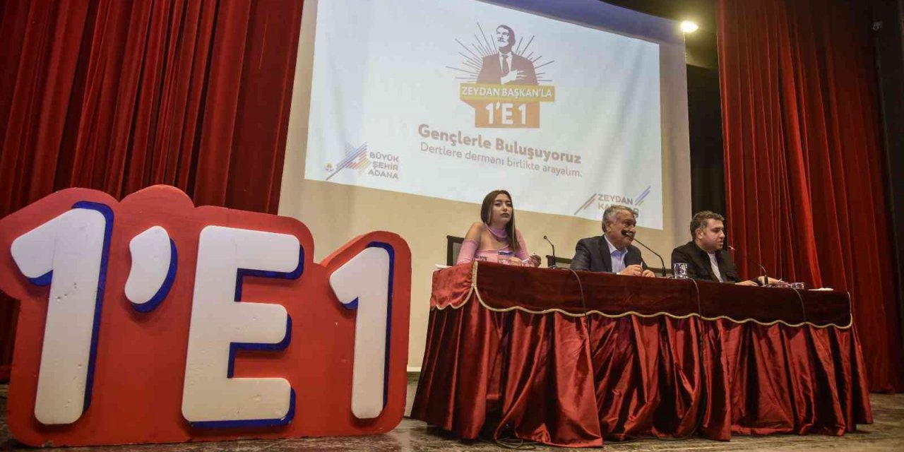 Başkan Karalar liseli gençlerle buluştu: "Dertlere dermanı birlikte arayalım"