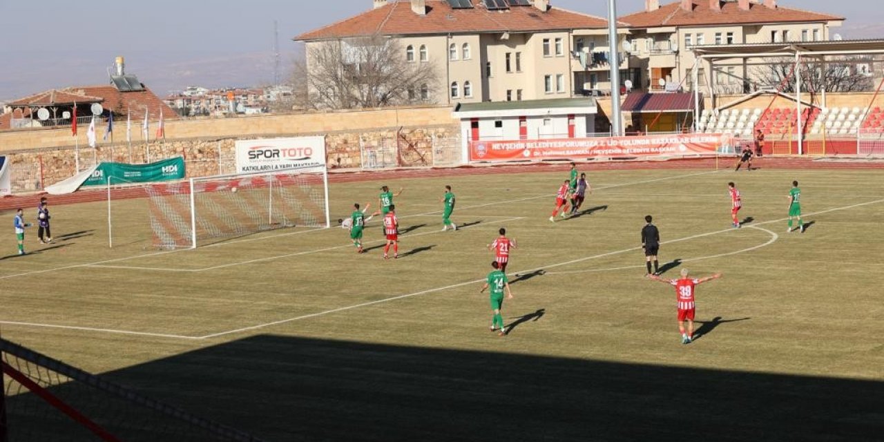 Nevşehir Belediyespor: 1- 1954 Kelkit Belediye Spor: 0