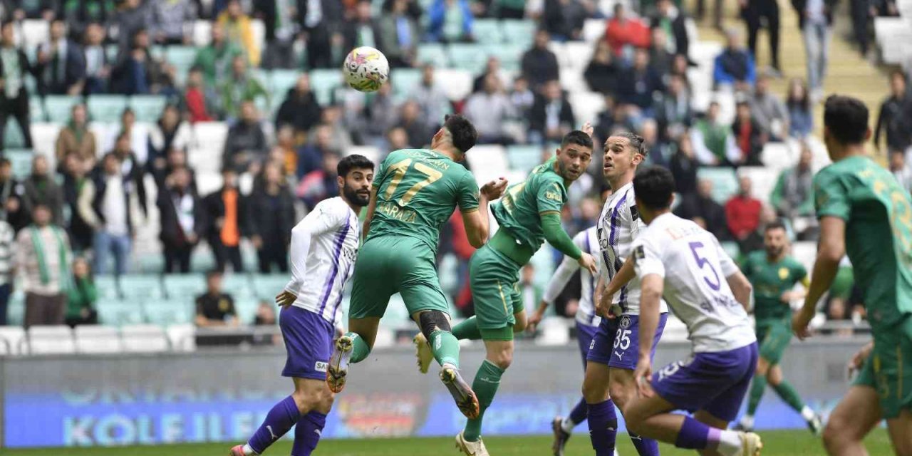 TFF 2. Lig: Bursaspor: 1 - Afyonspor: 1