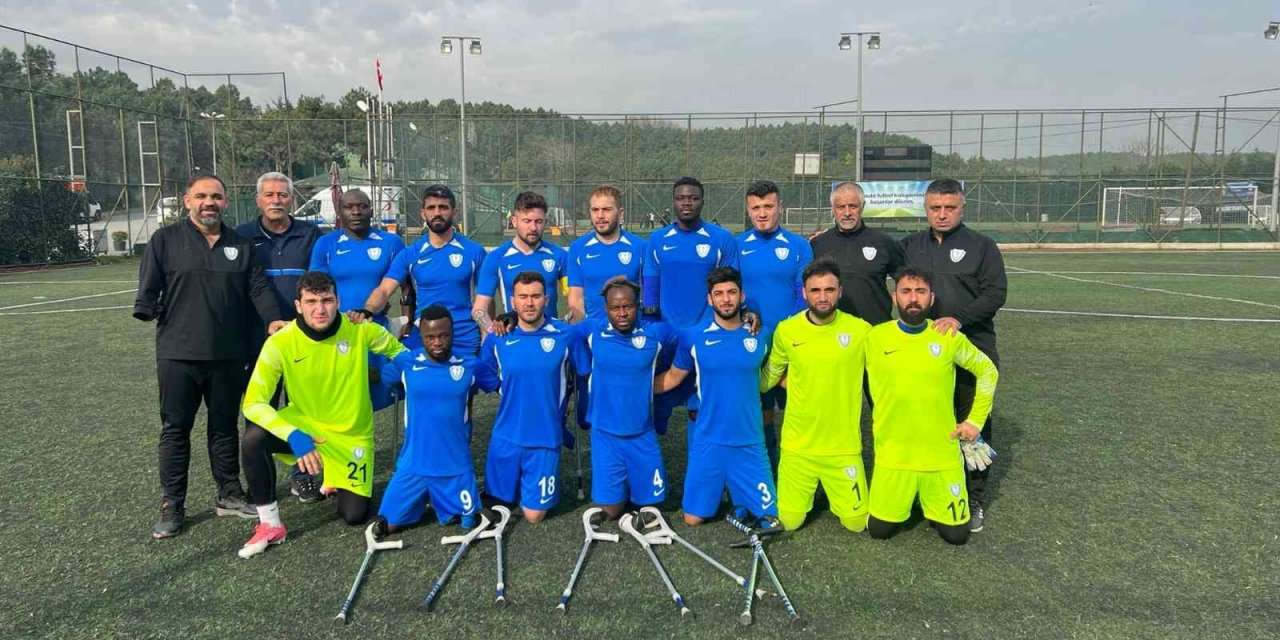 Şahinbey Ampute Yeditepe engelini farklı aştı