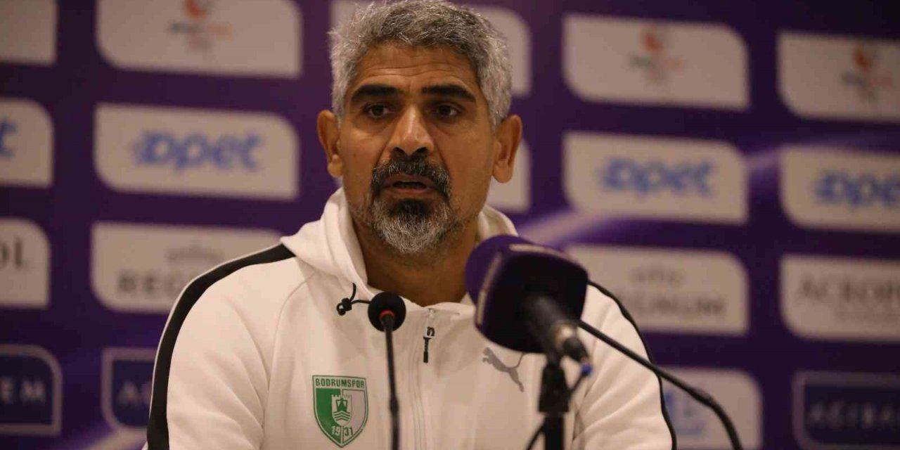 Bodrumspor Teknik Direktörü Taşdemir: “Hakem performansından hiç memnun değilim”