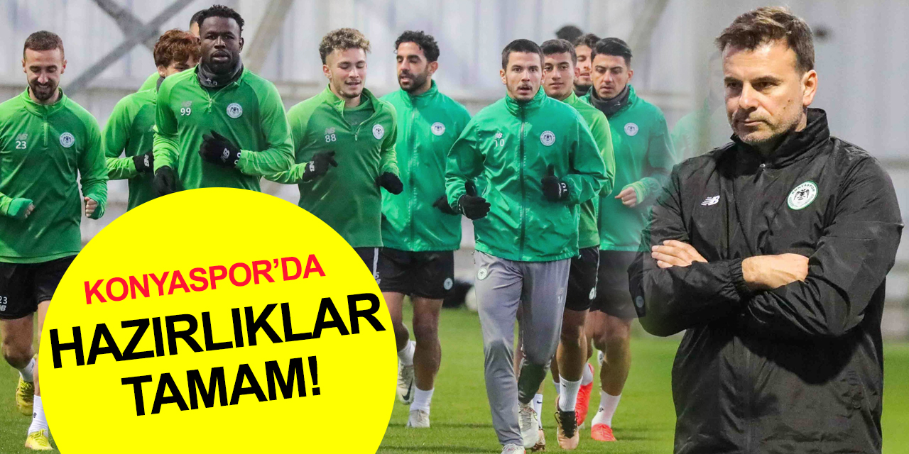 Konyaspor Ankaragücü maçı hazırlıklarını tamamladı! Hakem Erdoğan Süper Lig'de ilk kez maç yönetecek