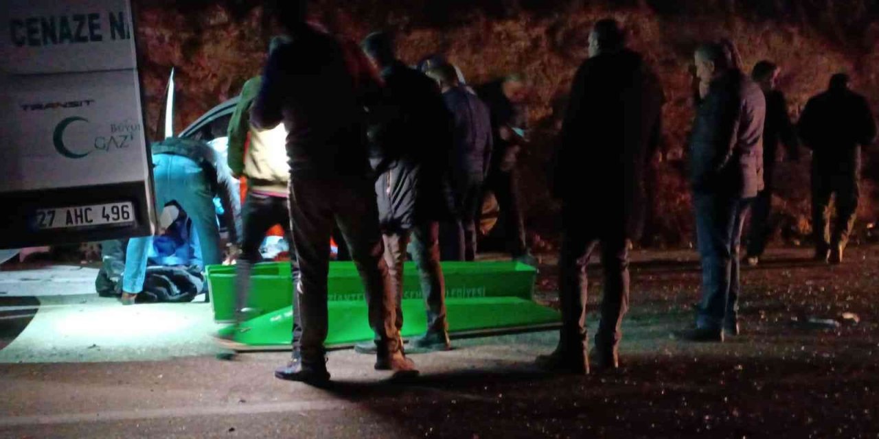 Gaziantep-Nizip yolunda feci kaza: 1 ölü, 6 yaralı