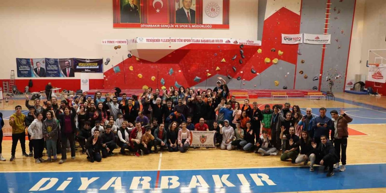 Diyarbakır’da Tırmanış Türkiye Şampiyonası düzenlendi