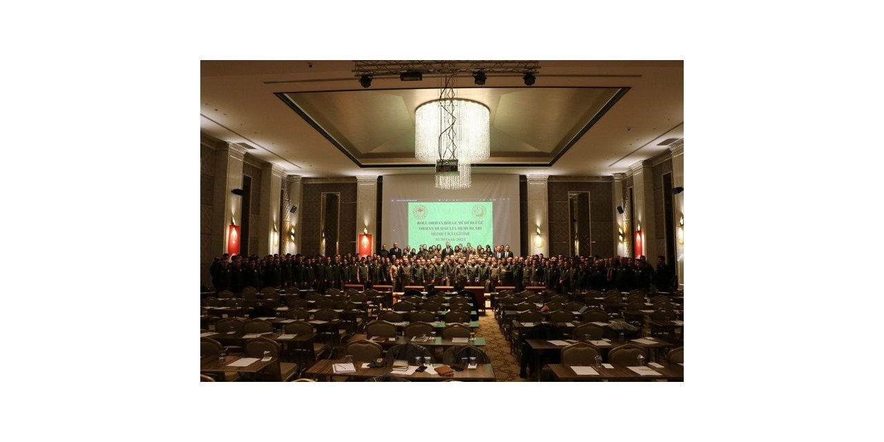 Bu eğitimle orman muhafaza memurlarının verimliliğinin artırılması amaçlanıyor