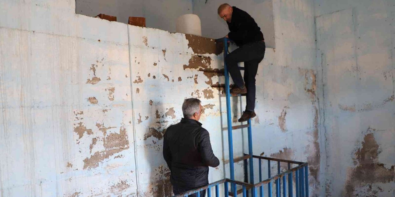 Diyarbakır’da su depolarında bakım ve onarım çalışması sürüyor