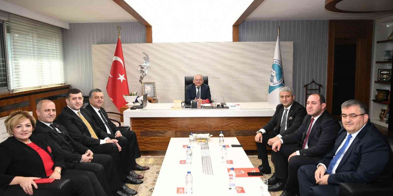 Başkan Büyükkılıç Cumhur İttifakını Ağırladı