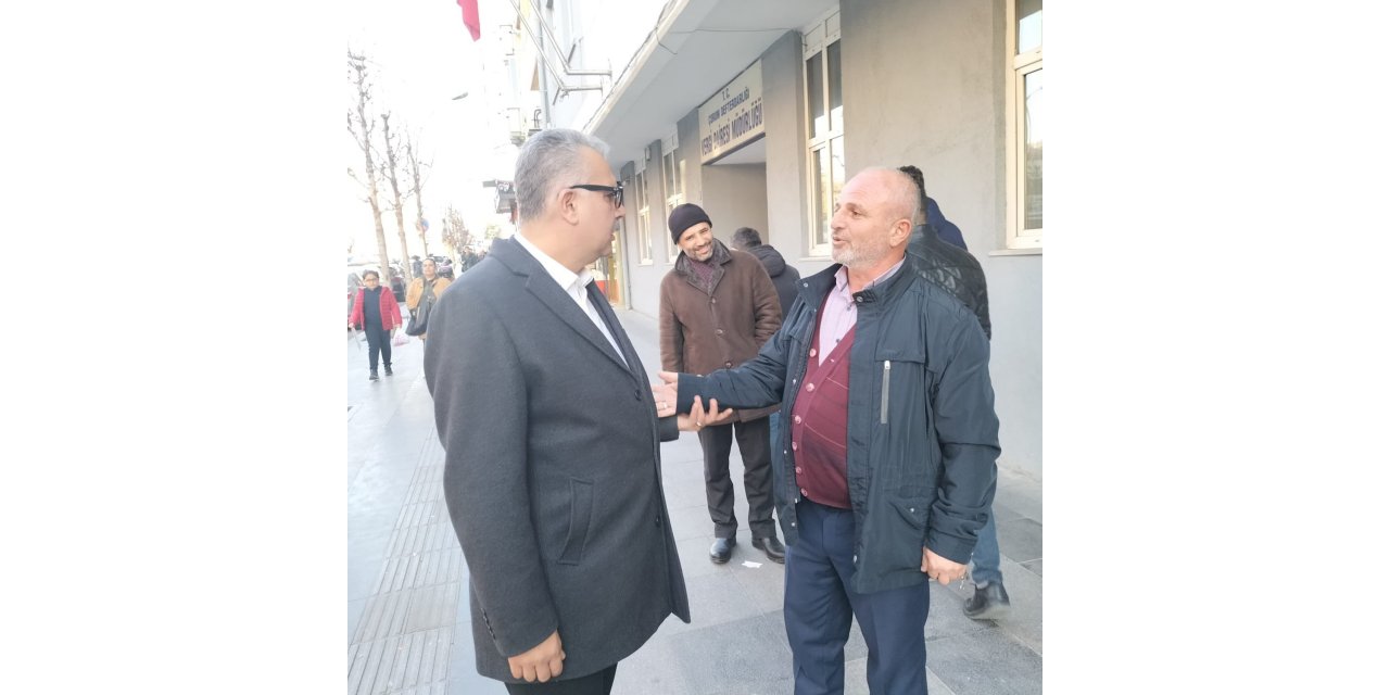 AK Parti Çorum İl Başkanı Yusuf Ahlatcı;