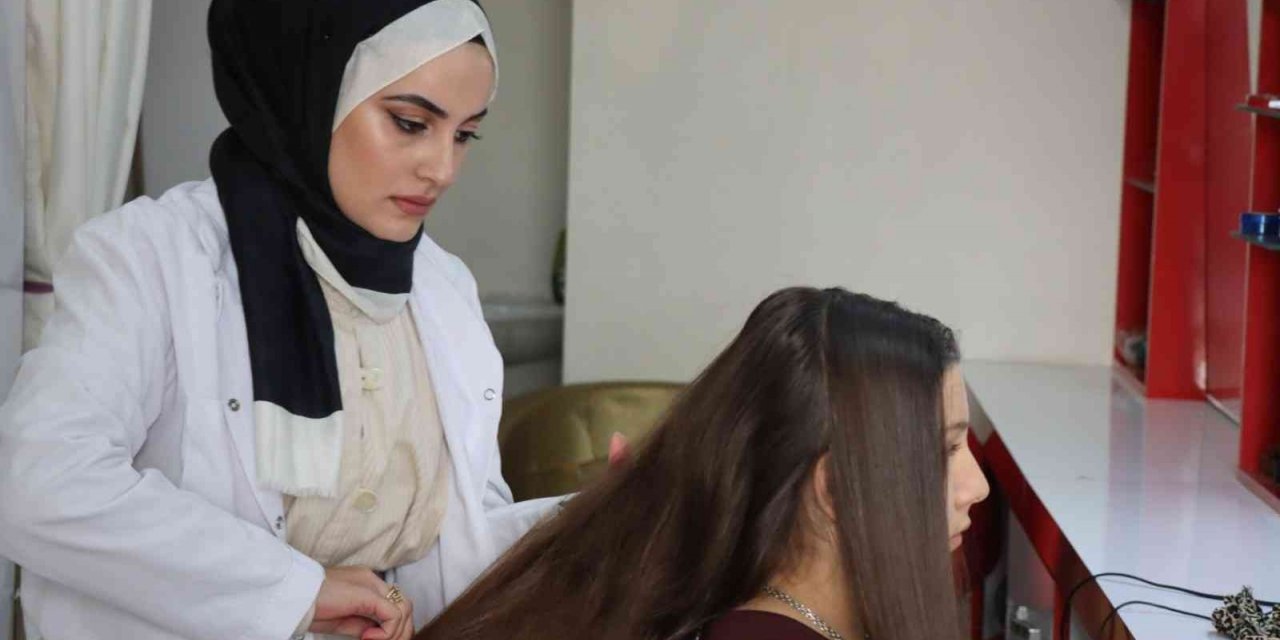 Şanlıurfalı genç kızlar hayallerine kavuştu