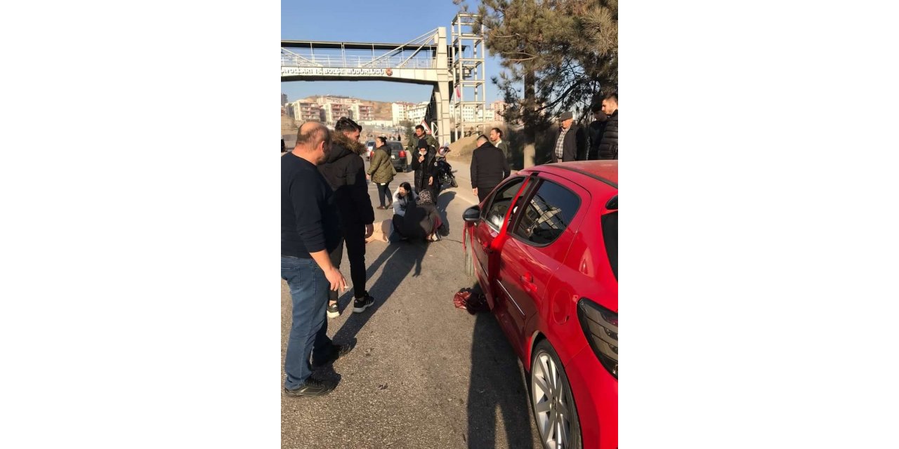 Karabük’te yayaya otomobil çarptı